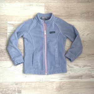 Child Fleece Columbia Zip Up